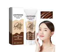 Adera Lightening Peel off Mask, Instant Niacinamide Peel-Off Mask, Adera L g Peel off Mask with Chocolate & Niacinamide, Moisturizing (1pcs)