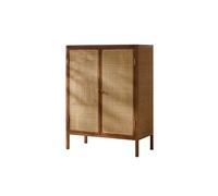 ADERFETBI Buffet armoire de rangement en rotin Buffet de salle à manger en bois moderne Armoire d'entrée pour usage domestique Armoire de rangement Buffets