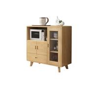 ADERFETBI Buffet restaurant nordique Meuble à micro-ondes domestique Meuble de cuisine Meuble porte-vaisselle Meuble à vin Madia
