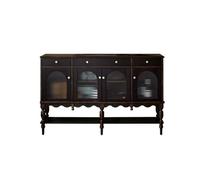 ADERFETBI Buffet Salle a Manger Accueil Cuisine Buffet Lumière Luxe Salon Meuble à thé Meuble de Rangement Meuble de Rangement Meuble d'entrée Bahut
