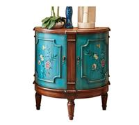 ADERFETBI Buffet Salle a Manger Armoire de Porche rétro for Maison, Panneau d'entrée de Foyer Peint, Armoire de Rangement en Bois for décoration latérale de Salle à Manger Bahut