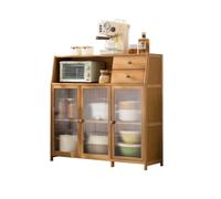 ADERFETBI Buffet Salle a Manger Armoire De Rangement Rétro Simple, Buffet, Maison, Salon, Cuisine, Armoire De Rangement Bahut