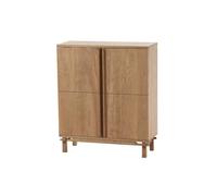 ADERFETBI Buffet Salle a Manger Armoire en Bois à Quatre Portes de 100 cm, idéale for Les buffets, Les Restaurants et Les Cuisines d'hôtels Bahut