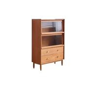 ADERFETBI Buffet Salle a Manger Buffet de Cuisine en Bois Massif, Meuble de Rangement for canapé de Salon Bahut