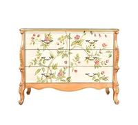 ADERFETBI Buffet Salle a Manger Buffet de Jardin de Campagne, Armoire de Couloir, Panneau d'entrée en Bois Peint, Armoire de Rangement de Chambre à Coucher Bahut
