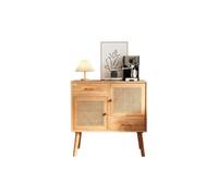 ADERFETBI Buffet Salle a Manger Buffet de Restaurant à Domicile Armoire de Rangement de Cuisine d'hôtel avec Porte Armoire à thé de Salon Armoire à vin à Double Porte Bahut