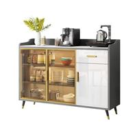 ADERFETBI Buffet Salle a Manger Buffet de Restaurant en Roche, Meuble de Salon, Meuble à thé, Meuble de Rangement for Vaisselle de Maison, Meuble de Rangement for Cuisine Bahut