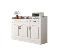 ADERFETBI Buffet Salle a Manger Buffet de Salle à Manger Meuble de Rangement de Cuisine Meuble de Rangement à tiroirs Meuble à thé de Salon avec Porte Meuble à vin Bahut