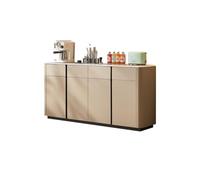 ADERFETBI Buffet Salle a Manger Buffet de Salle à Manger Moderne en Cuir de Selle Armoire de Rangement en Bois for la Maison Armoire de Rangement for Chambre à Coucher Bahut
