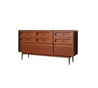 ADERFETBI Buffet Salle a Manger Buffet de Salon en Bois Massif, Meuble de Rangement Mural, Meuble d'entrée Bahut(160cm)