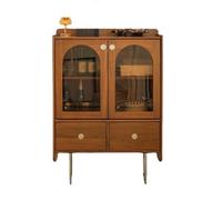 ADERFETBI Buffet Salle a Manger Buffet De Style Nordique du Milieu du Siècle, for Maison, Petit Appartement, Armoire De Rangement Rétro, Vitrine De Restaurant Bahut