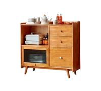 ADERFETBI Buffet Salle a Manger Buffet en Bois Massif for La Maison, Armoire De Rangement for Salon, Armoire De Rangement Simple, Placard De Cuisine Bahut