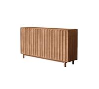 ADERFETBI Buffet Salle a Manger Buffet en Bois Massif, Meuble de Rangement for Salon, entrée de Maison, Armoire Murale rétro for Porche Bahut(140cm)