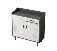 ADERFETBI Buffet Salle a Manger Buffet Pieds en métal Armoire de Rangement Casier Léger Luxe Simple Moderne Salon Armoire de Rangement Murale Armoire à thé Bahut
