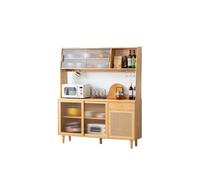 ADERFETBI Buffet Salle a Manger Meuble d'appoint de Restaurant Japonais Meuble de Salon à thé Meuble de Rangement Meuble de Rangement de Cuisine à Domicile Meuble Haut Bahut
