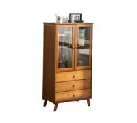 ADERFETBI Buffet simple pour la maison, la salle à manger, la cuisine, le salon, l'armoire de rangement rétro (XXL : 60 cm x 29 cm x 110 cm)