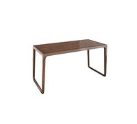 ADERFETBI Bureau Table à thé avec Balcon Chinois, Bureau d'ordinateur en Bois Massif, Moderne et Simple, Petit Appartement, étude, Calligraphie, Zen Table Pliante(120 * 60 * 75cm)