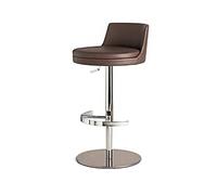 ADERFETBI Tabouret Bar Chaise de Bar pivotante de Style Nordique Accueil réception Chaise Haute Bar café Tabouret de Bar Peut soulever Chaise de Bar de Loisirs en Fer forgé Chaise Haute