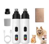 Aderpmin Heusom Silent Pro Lot de 2 broyeurs à ongles Heusom Silent Groom Pro pour chiens, coupe-ongles Heusom Silent Pro pour chiens, coupe-ongles Heusom Silent Pro, coupe-ongles pour chien, broyeur