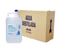 ADESCO S/A Eau Demineralisee, Eau Déionisée, Eau Distillée, Lot de 3 bidons de 5L