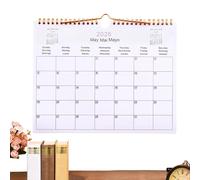 Adesivi Per Sale Stu Calendrier en carton Blanc Come Mostrato | Adesivi Per Parete 'appartamento Del Dormitorio, Agenda Mensile Décoratif, Lavagna Creativa Da Appendere | Ideale Per Sale Stu