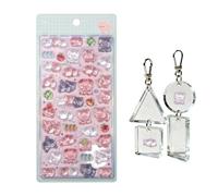 Adesivi Resina 3D - Decalcomanie Animali Divertenti, E Colorati | Stickers Laptop Computer Bambini Famiglia Amici Interno Esterno Frigo Planner Casa Auto Decorazione