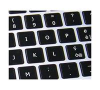 AdesiviTastiera.it - Autocollants lettres clavier italien fond transparent lettres noires