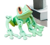 Adesivo frigo magnetico Rana 3D - Magnete Animale realistico per Display decorativo, Presa affidabile Con funzione Multi -scopo, Decalcomania per collezionisti di Aula Del dormitorio di Garage, 2x1,5
