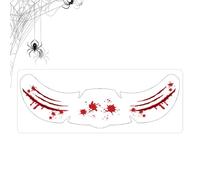 Adesivo Per Gli Occhi Di Halloween - Halloween Per Donne | Occhi Spaventosi Adesivi, Trucco Macabro Pipistrello Impronta Manuale Decoraioni Adesive Per Festa Halloween Donne Carnevale Festival