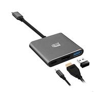 Adesso 3-in-1 USB-C hub voor laptop