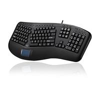 Adesso AKB-450UB clavier USB QWERTY US International Noir - Claviers (Standard, Avec fil, USB, Clavier à membrane, QWERTY, Noir)