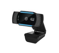 Adesso CyberTrack H5, 1080p HD Autofocus Webcam intégré, Double Microphone, Suppression du Bruit, Webcam USB Plug and Play pour PC Windows Mac OS, pour vidéoconférence, VoIP