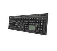 Adesso EasyTouch 445 Clavier filaire multicanal Touchpad Noir (AKB-445UB)