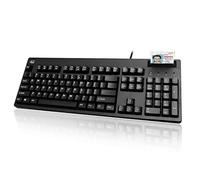 Adesso EasyTouch AKB-630SB-TAA - Smart Card Reader Keyboard (TAA Compliant)