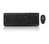 ADESSO Ensemble clavier souris bureautique anti microbien