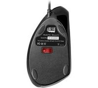 Adesso iMouse E1 - Souris - pour droitiers - optique - 6 boutons - filaire - USB - noir brillant Noir G