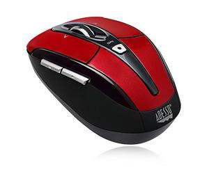 Adesso iMouse S60R souris USB Optique 1600 DPI Droitier - Souris (Droitier, Optique, USB, 1600 DPI, Rouge)