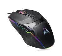Adesso iMouse X5 RGB Souris Gaming Optique Câble USB 6400 dpi Molette 7 boutons Droitier uniquement