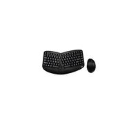 Adesso WKB-1150CB clavier RF sans fil QWERTY Anglais Noir - Claviers (Sans fil, RF sans fil, Clavier à membrane, QWERTY, Noir, Souris incluse)