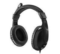 Adesso Xtream H5 Écouteurs Avec fil Arceau Noir