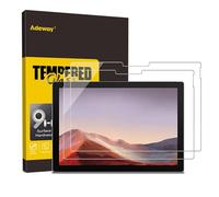 Adeway [2 Pack] Protecteur d'écran pour Surface Pro 7+/7/6/5/4/3 12.3 pouces en verre trempé,Résistant aux rayures/Dureté 9H