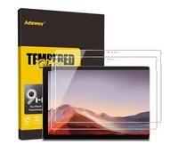 Adeway [2 pièces] Protecteur d'écran en verre trempé pour Surface Pro 7/Surface Pro 7 Plus, compatible avec le boîtier UAG, résistant aux rayures, transparent HD, haute réactivité, 12,3 pouces