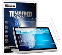 Adeway [Paquet de 2] Protecteur d'écran Surface Book 3/2 15 pouces,Haute sensibilité/Résistant aux rayures/Dureté 9H Verre Trempé Protection