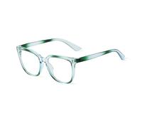 ADEWU Lunettes Anti-lumière Bleue Oversize Fausses Lunettes Verres Transparents Lunettes de Lecture Unisexes Pour Jeux Ordinateur