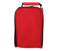 Adfaga 1 Sac à Chaussures de Golf Pochette de Transport d'équipement de Sport Respirant de qualité supérieure avec Fermeture à glissière à 2 Voies pour Le Stockage de Voyage de gol (Tout Rouge)