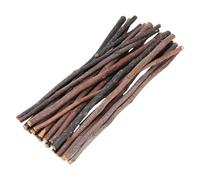 Adfaga 20 pièces bâtons à mâcher en Bois d'arbre fruitier entièrement Naturel Petits Soins pour Animaux de Compagnie friandises molaires pour Lapins Hamsters Chinchillas gerbilles