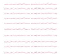 Adfaga 20 pièces bobines de reliure en spirale capacité de 30 feuilles en plastique ABS épines de reliure en spirale colorées durables pour les projets de papeterie de bureau diamè (Rose)