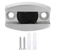 Adfaga 304 garnitures résistantes de matériel de porte coulissante de guide de rouleau de plancher de porte de grange d'acier inoxydable pour les portes en verre Frameless Sall