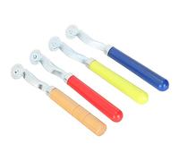 Adfaga 4 pièces ensemble de roues de traçage professionnelles aiguille en acier inoxydable avec poignées en bois et en plastique pour le transfert de patron de couture couture arti