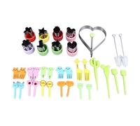 Adfaga 55 pcs sandwich sceller set sandwich pour formes végétaux ensembles mini emporte-pièce pour garçons filles